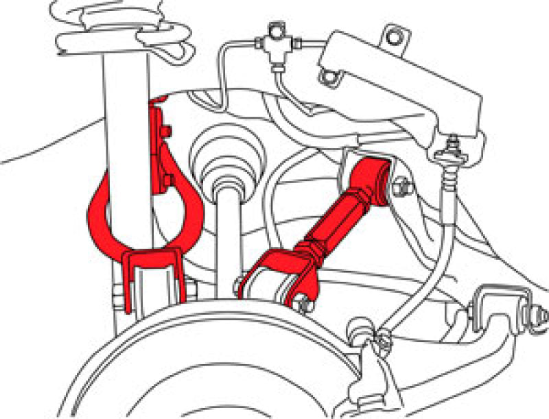SPC Performance 67765 89-94 fits Nissan 240SX/90-96 300ZX Rear Adjustable Control Arms