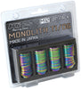 Project Kics WMN03N4P 12 x 1.25 Neochrome T1/06 Monolith Lug Nuts - 4 Pcs