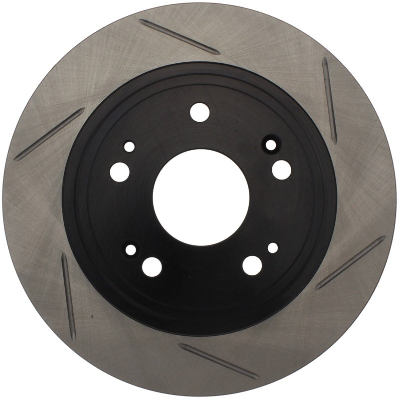 Stoptech 126.40068SR Power Slot 09-10 fits Acura TSX / 08-10 Honda Accord Rear Right Slotted Rotor