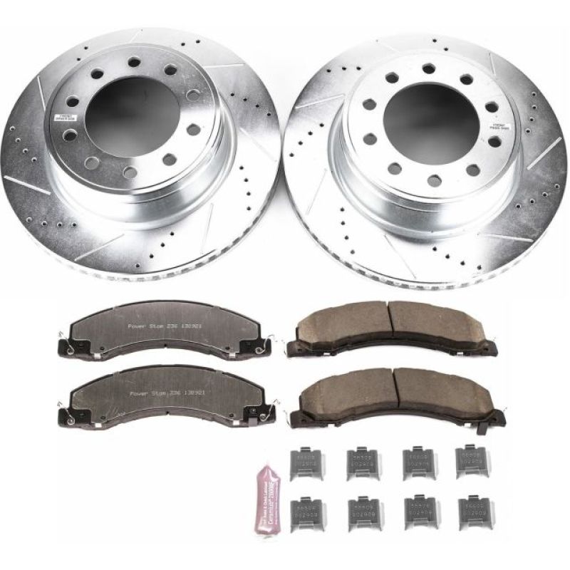 Power Stop K5567-36 11-18 fits Ram 5500 Front Z36 Truck & Tow Brake Kit