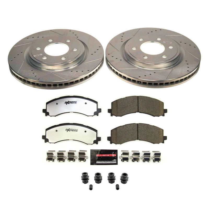 PowerStop K8744-36 2022 fits Lincoln Navigator Front Z36 Truck & Tow Brake Kit