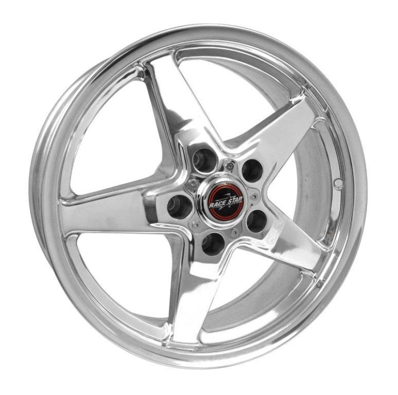 Race Star 92-770447DP 92 Drag Star 17x7.00 5x115bc 4.25bs Direct Drill Polished Wheel