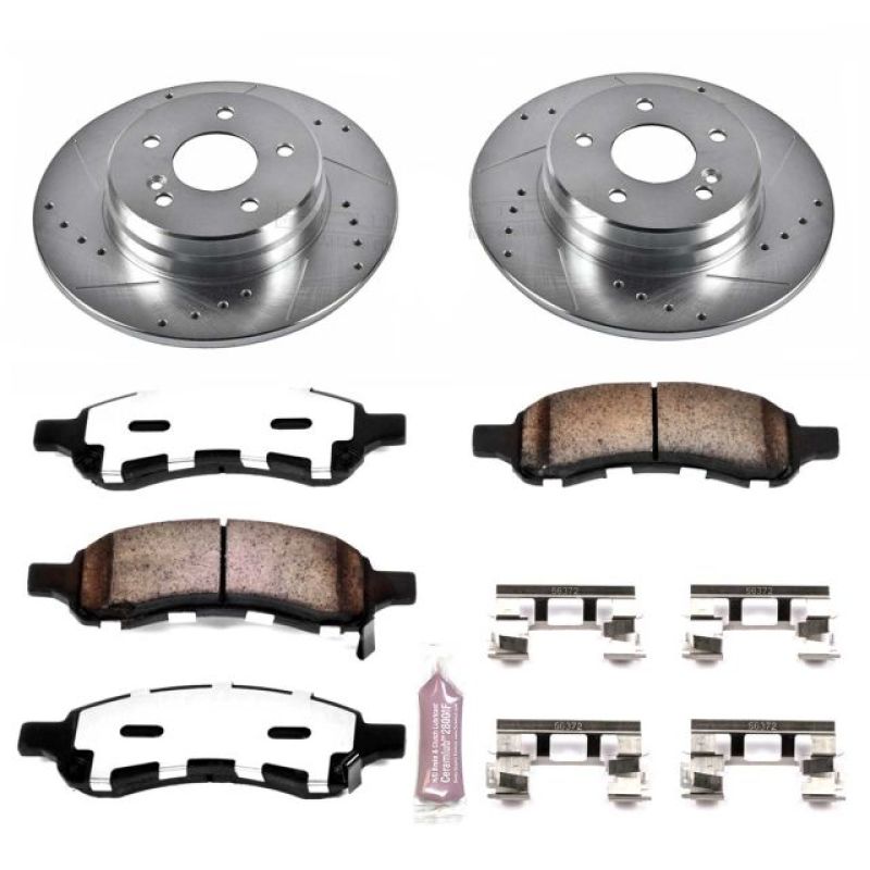 PowerStop K2084-36 06-07 fits Buick Rainier Front Z36 Truck & Tow Brake Kit