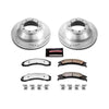 Power Stop K4719 36 17 fits Ford E-450 Super Duty Rear Z36 Truck & Tow Brake Kit