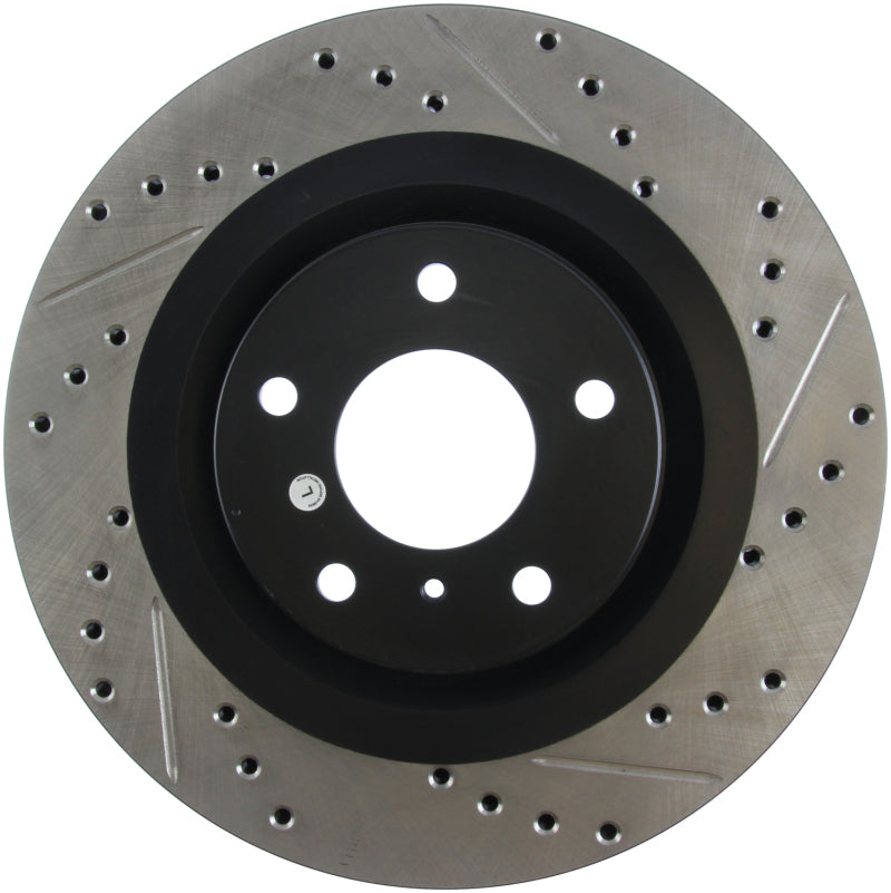 Stoptech 127.42080L 06-07 350Z / 05-07 G35 exp Sport/ 06-07 G35X SportStop Slotted & Drilled Front Left Rotor