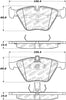 Stoptech 305.0918 Street Select Brake Pads - Front