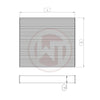 Wagner Tuning 004001003-001 524x468x68mm Radiator Core