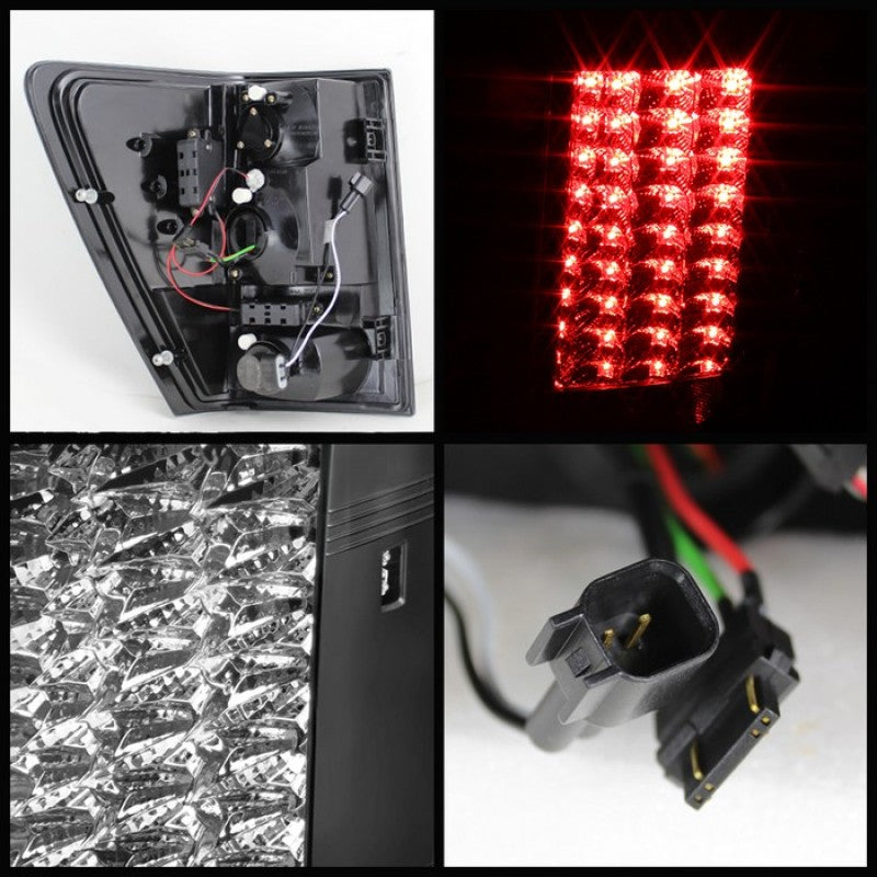 Spyder 5070197 fits Jeep 07-10 Grand Cherokee LED Tail Lights Black ALT-YD-JGC0
