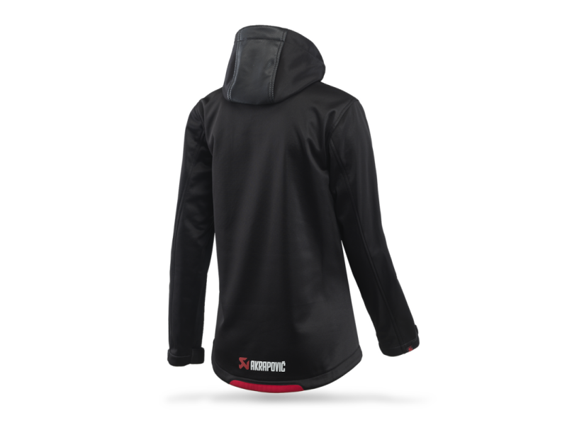 Akrapovic 802091 Womens Corpo Softshell Jacket Black - XL