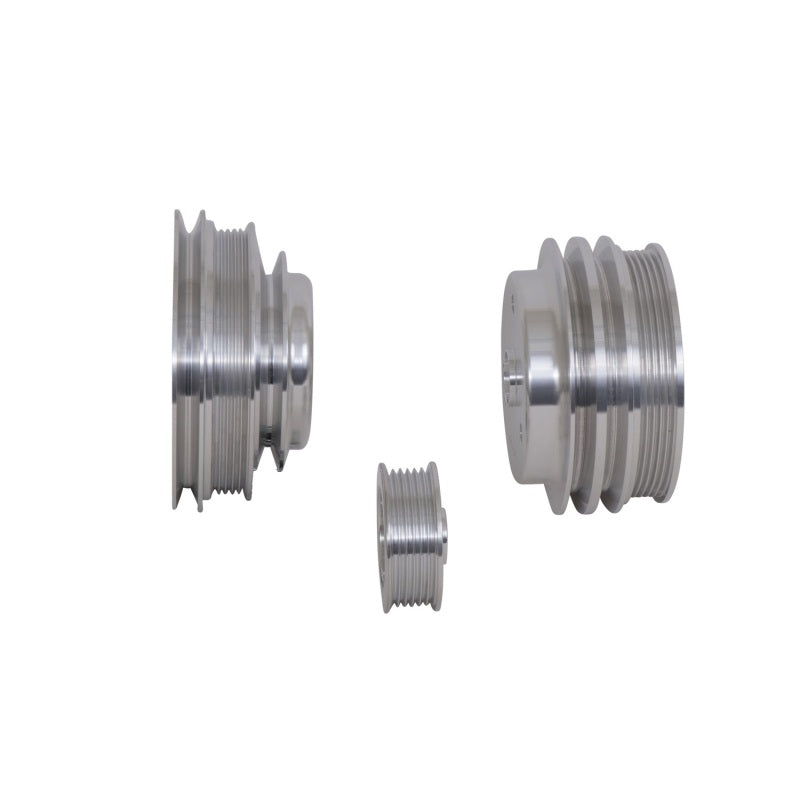 BBK 1598 GM Truck 305 350 Underdrive Pulley Kit - Lightweight CNC Billet Alumin