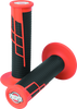 ProTaper 21665 Clamp-On 1/2 Waffle Grip - Orange/Black