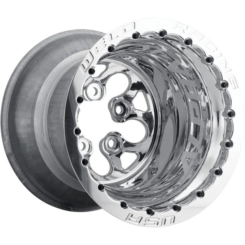 Weld 83P-513208MP Alpha-1 15x13 / 5x4.5 BP / 4in BS Polished Wheel - Polished