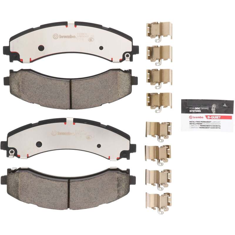 Brembo OE P23197N 19-21 fits RAM 3500 PRIME Ceramic Brake Pad - Rear