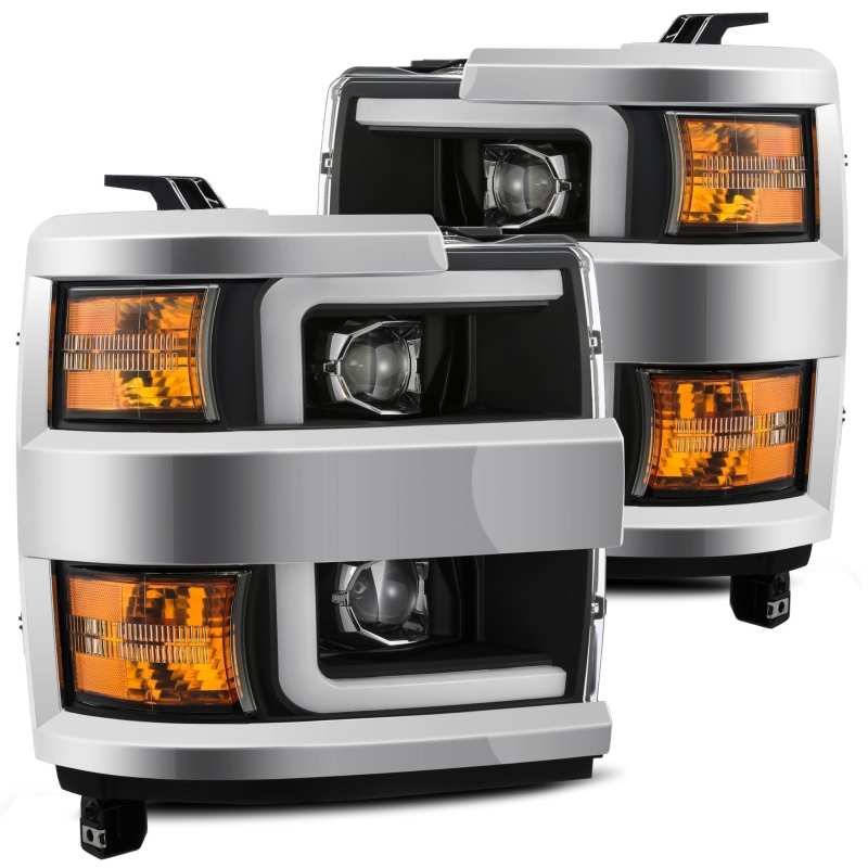 AlphaRex 880224 fits Chevy 15-19 2500HD PRO-Series Proj Headlights Plank Style