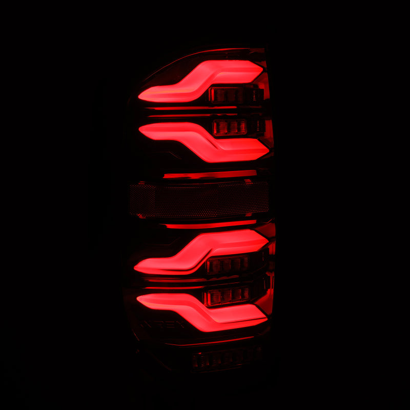 AlphaRex 672040 fits Toyota 14-21 Tundra LUXX LED Taillights Blk w/Activ Light/