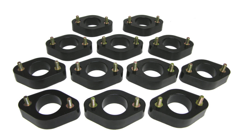 Prothane 1-116-BL 07+ fits Jeep Wrangler JK Body Spacer Kit - 1in Lift - Black