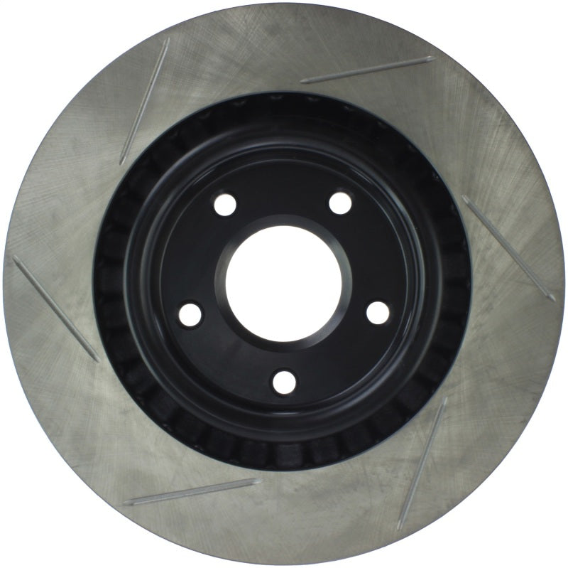 Stoptech 126.62085SL Power Slot 05-07 fits Cadillac XLR / 06-09 Chevy Corvette Front Left Slotted Rotors