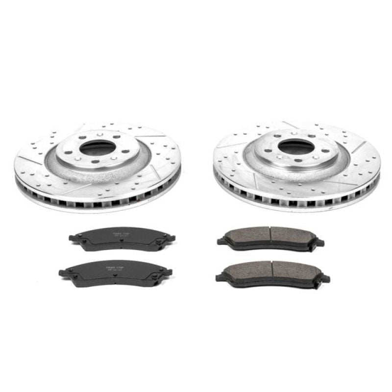 PowerStop K1429 fits Cadillac 06-07 CTS Front Z23 Evolution Sport Brake Kit