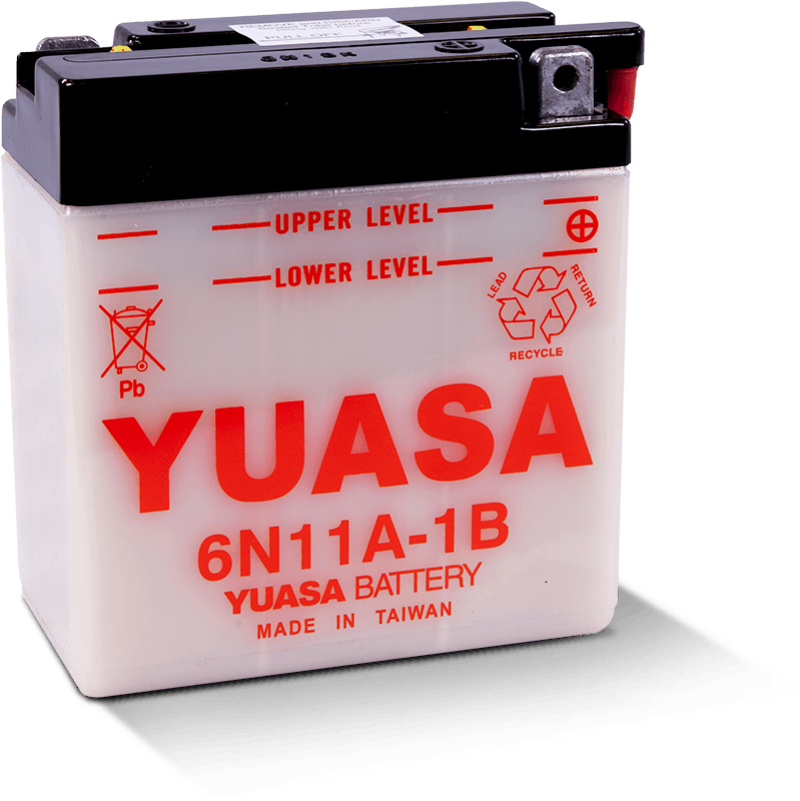 Yuasa YUAM26111 6N11A-1B Conventional 6 Volt Battery