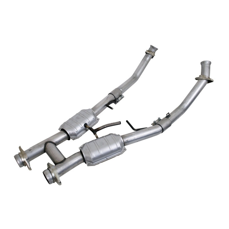 BBK 1563 Mustang 5.0 High Flow H Pipe With Catalytic Converters - 2-1/2