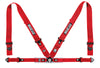 SPARCO 04716M1RS Belt 4Pt 3in/2in Competition Harness - Red