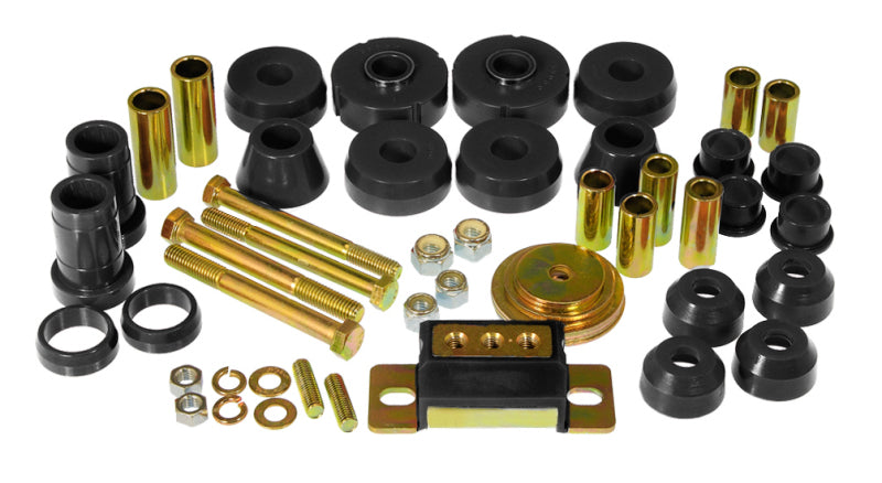 Prothane 7-2023-BL fits Chevy 63-66 C10 2wd Total Kit - Black
