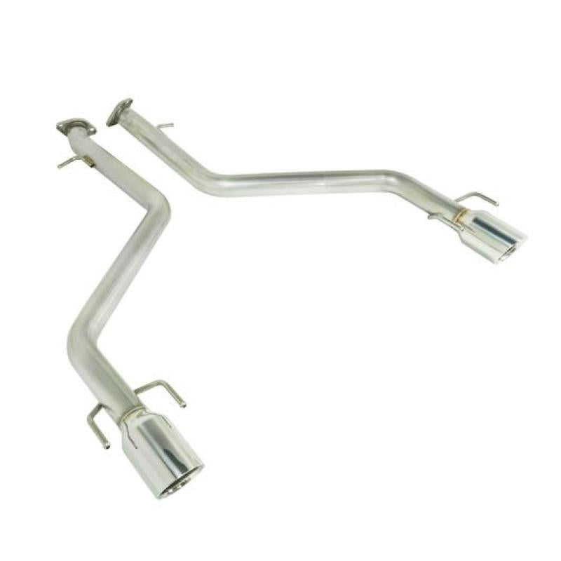 Remark RO-TTE2-D 14-16 fits Lexus IS250/IS300/IS350 Axle-Back Exhaust w/ Stainless Double Wall Burnt Tip