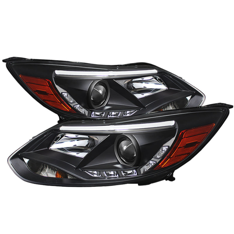 Spyder 5072832 fits Ford 12-14 Focus Projector Headlights Halogen Model Only -