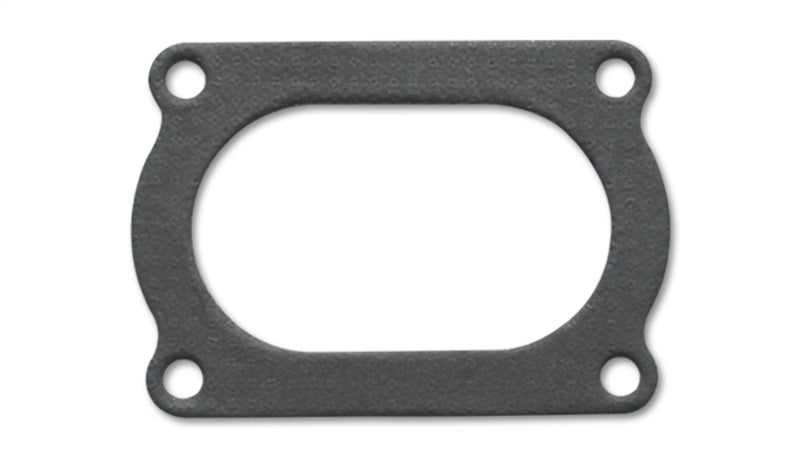 Vibrant 13176G 4 Bolt Flange Gasket for 3.5in O.D. Oval tubing (Matches #13176S)