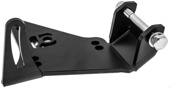 Innovative Mounts 59185 H-Series Black Steel H22 Alternator Relocation Bracket