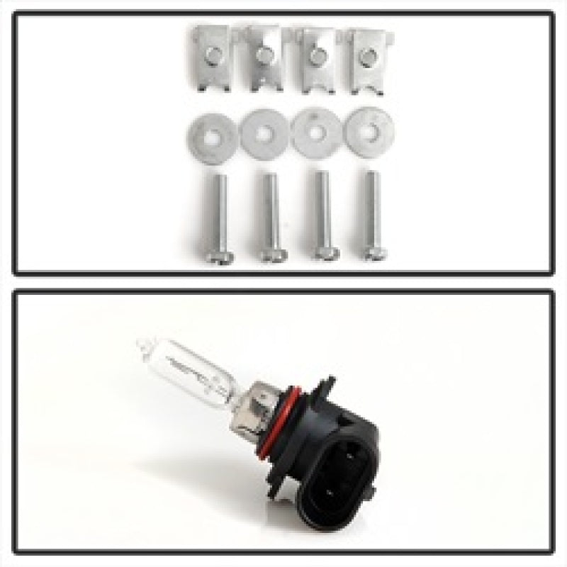 Spyder 5023759 fits Chevy 03-06 Silverado OEM Fog Lights wo/switch Smke FL-OEM-