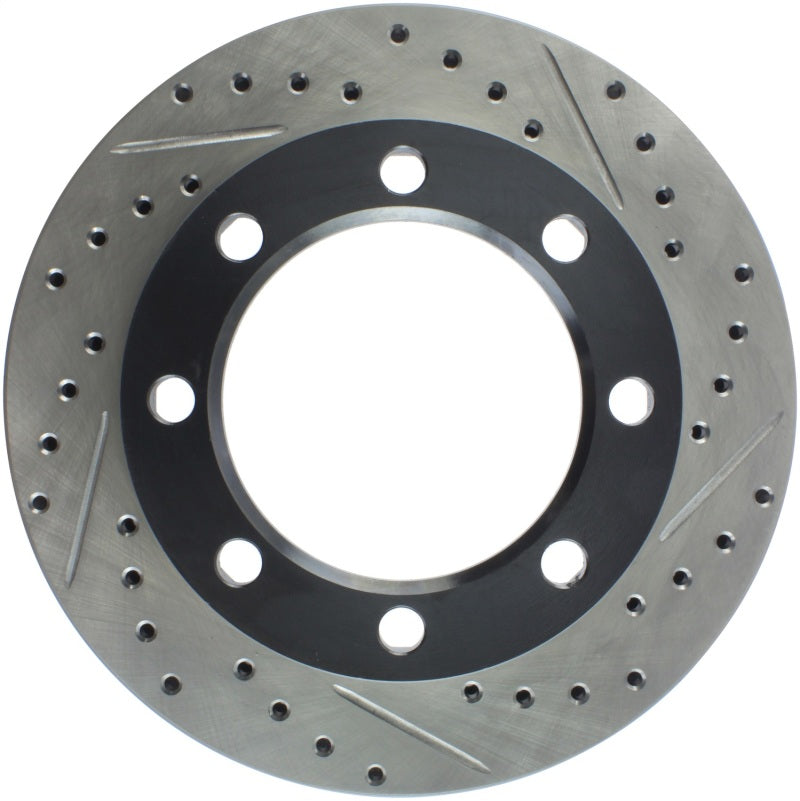 Stoptech 127.65012L Slotted & Drilled Sport Brake Rotor