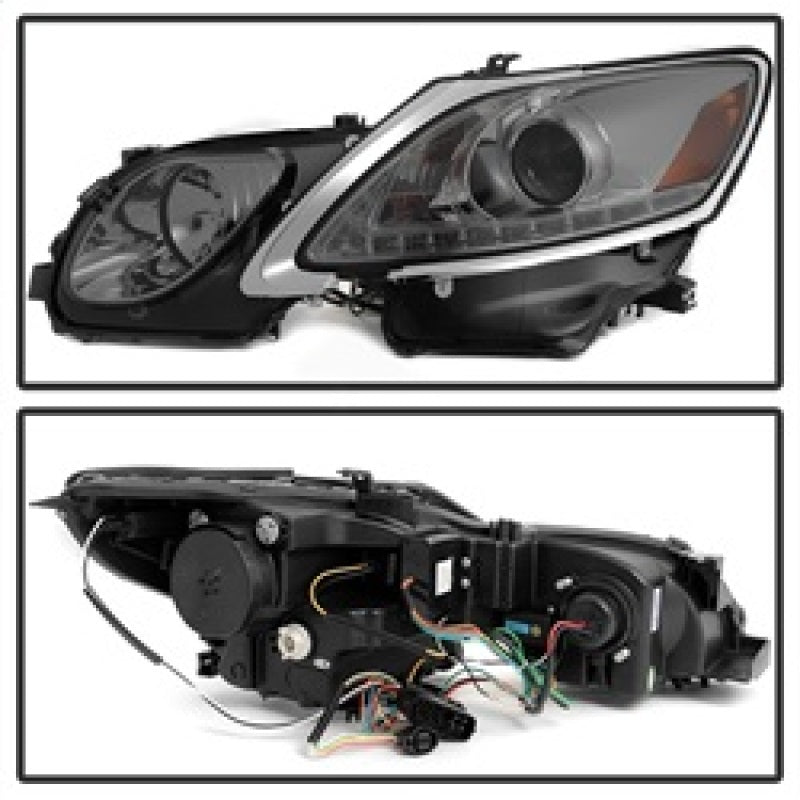 Spyder 5082817 fits Lexus 06-11 GS 300 / 350 / 450 Headlights - HID Model Only