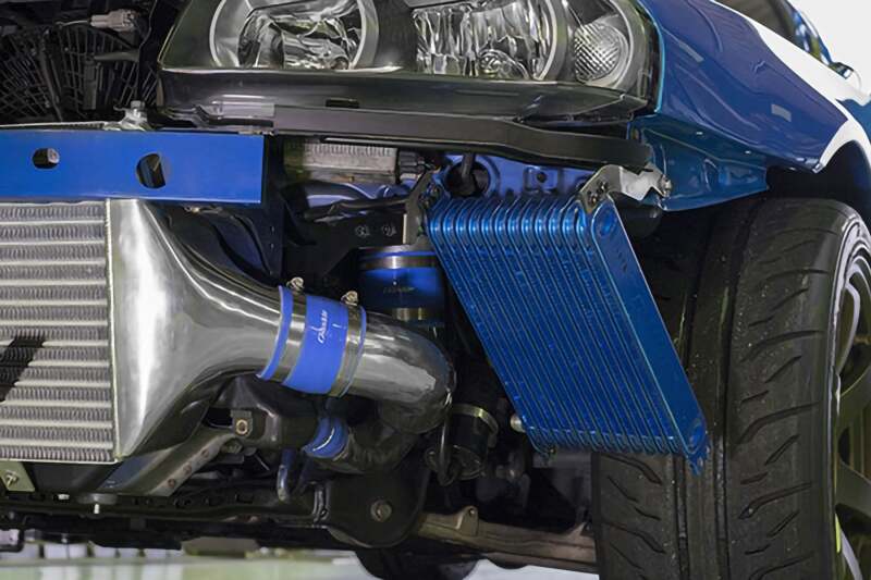GReddy 12024637 99.01-02.08 fits Nissan Skyline GT-R (BNR34) STD 13-Row Circuit Spec Oil Cooler Kit