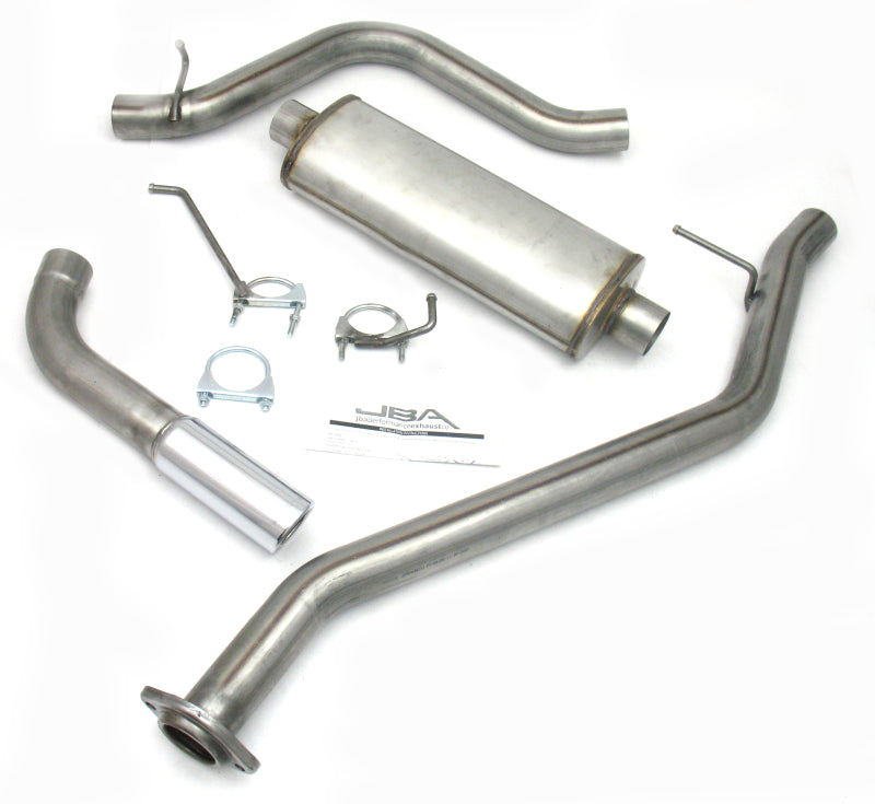 JBA 40-3009 99-06 fits Chevrolet Silverado1500 Ext Cab Short Bed 4.3-5.3L 409SS Single Cat-Back Exhaust