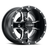 Kansei G77-17040-00 G77 Mamba 10x7in / 4x101.6 BP / 0mm Offset / 68mm Bore - Satin Black Wheel