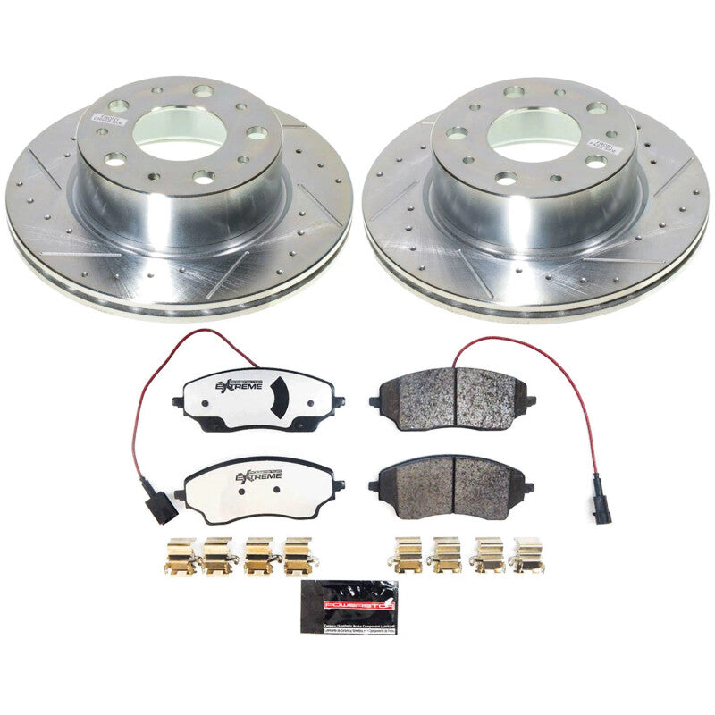 Power Stop K9138-36 22-23 fits Ram ProMaster 1500 Rear Z36 Truck & Tow Brake Kit