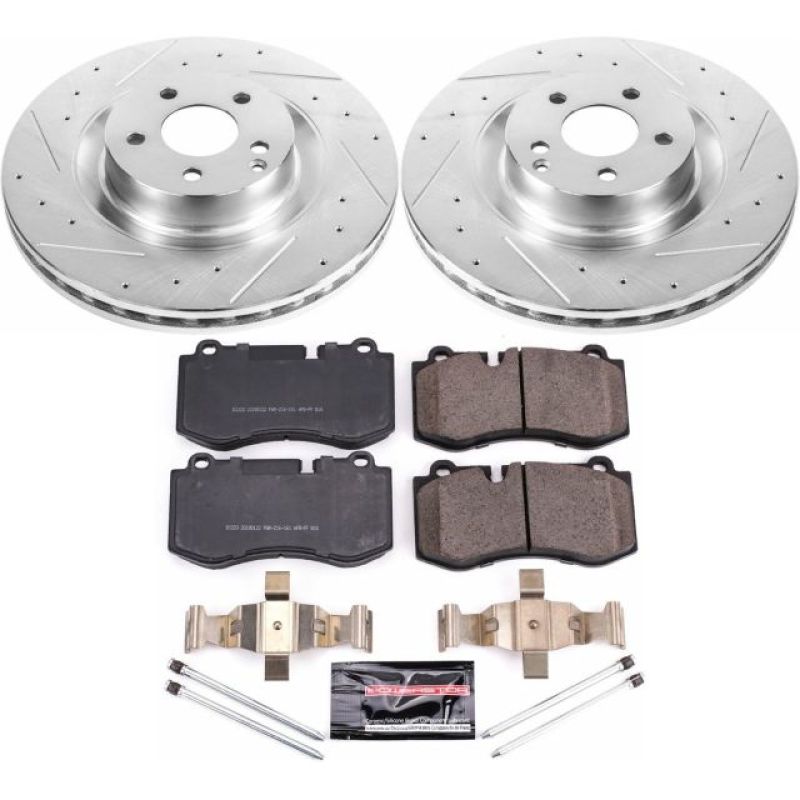PowerStop fits Mercedes-Benz 09-14 CL550 Front Z23 Evolution Sport Brake Kit
