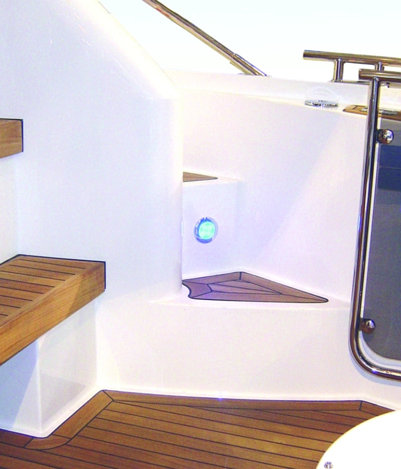 Hella 980500041 0500 Series Slim Line White 12V DC Round Soft LED Courtesy Light