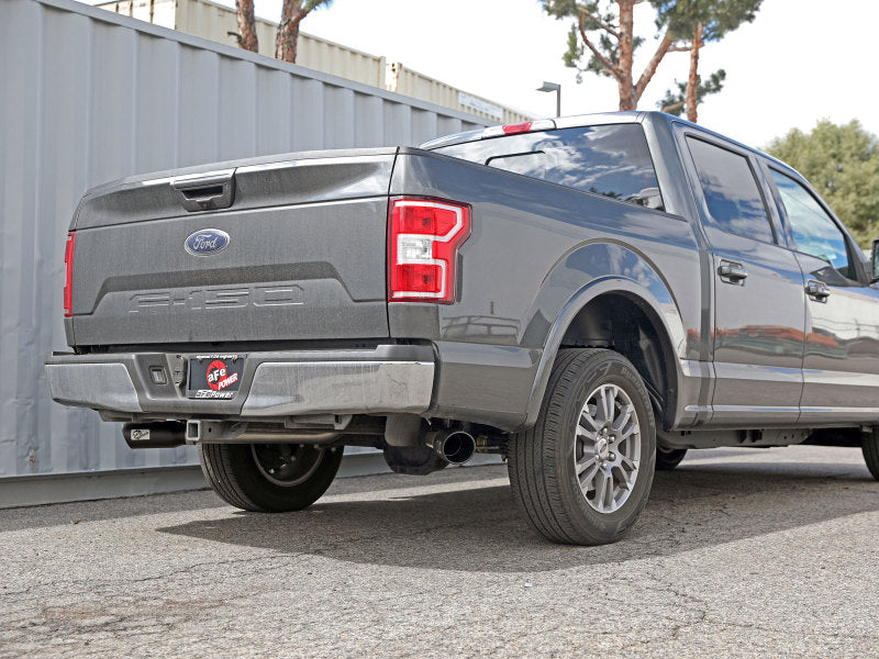 AFE 49-33123-B XV 3in 304 SS Cat-Back Exhaust 15-20 fits Ford F-150 V6 2.7L/3.