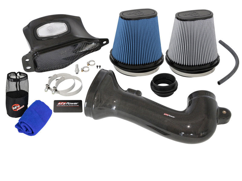 AFE 52-74202-C um Carbon Fiber Cold Air Intake System PDS/P5R 15-16 fits Chevro