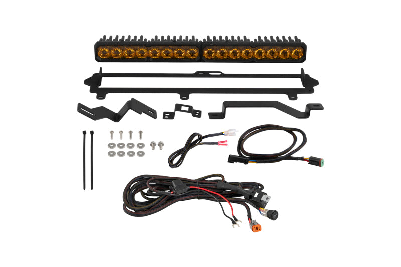Diode Dynamics DD8699 2022-2026 fits Toyota Tundra Pro Grille SS20 Sport LED Kit Yellow Combo 3000K