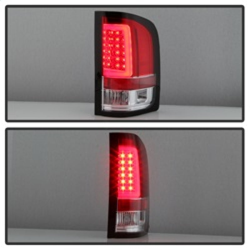 Spyder 5084101 fits Silverado (Will Not Work w/2010 921 Bulb) V3 Tail Lights Rd