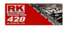 RK Chain 420-130 RK-M 420-130L - Natural