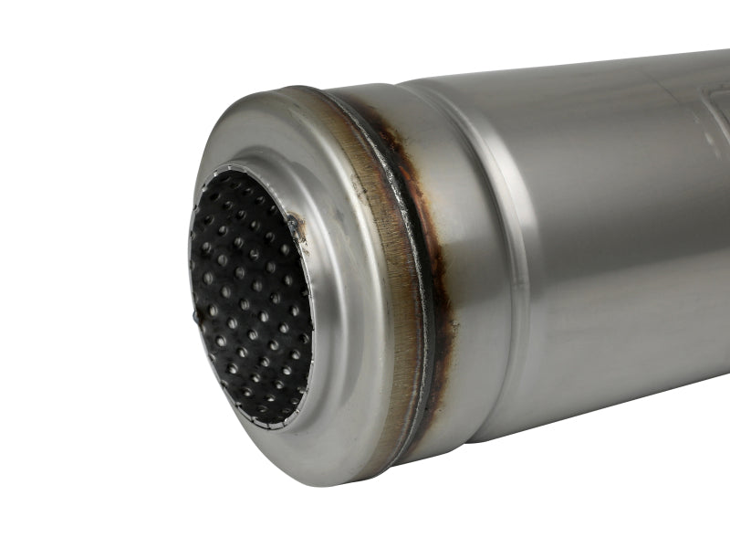 AFE 49M30050 orce-Xp 409 SS Muffler 3in Center/Center 18in L X 5in Dia - Round