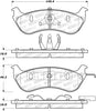 Stoptech 308.0674 Street Brake Pads