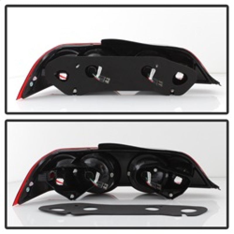 Spyder 5000385 fits Acura 02-04 RSX LED Tail Lights Red Clear ALT-YD-ARSX02-LED
