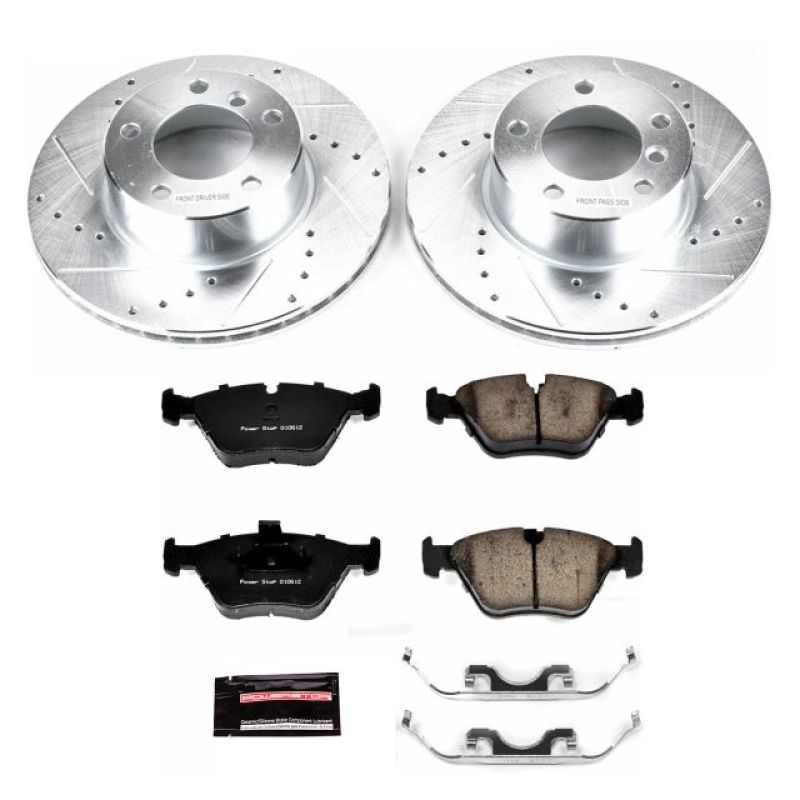 PowerStop K628 fits BMW 01-03 525i Front Z23 Evolution Sport Brake Kit