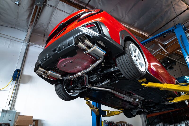 Remark RK-C4076S-02C 22+ fits Subaru WRX VB Stainless Steel Quad Tip Catback Exhaust - Resonated