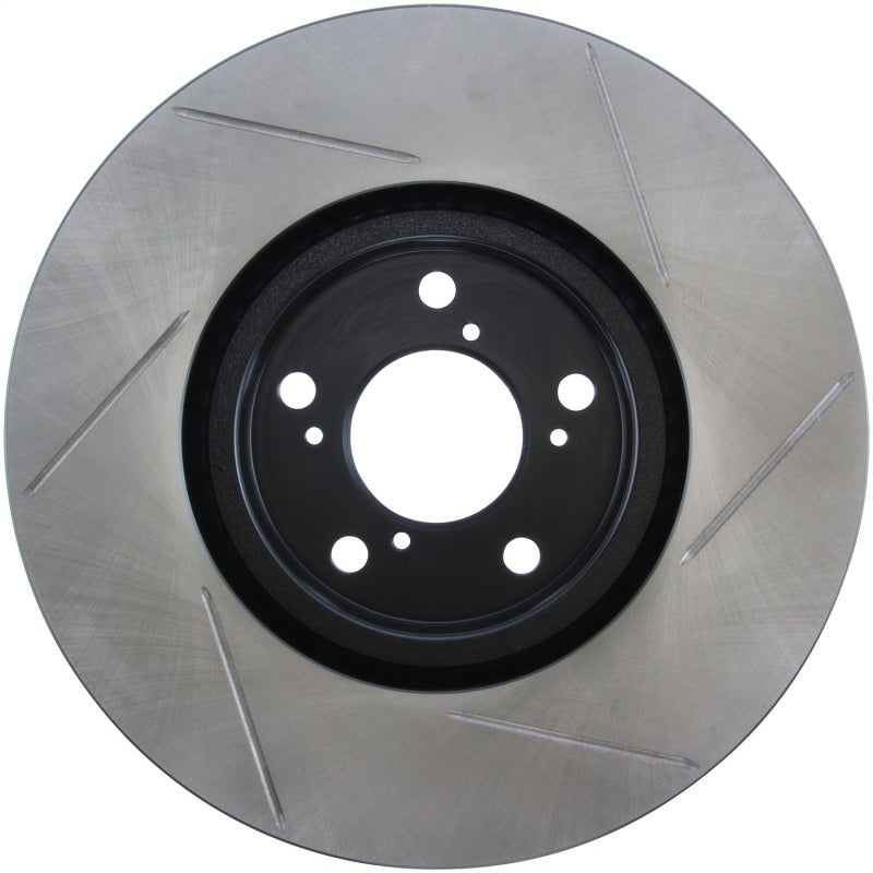 Stoptech 126.40071SR Power Slot 07-09 Acura MDX / 09-10 Honda Pilot Front Right Slotted Rotor